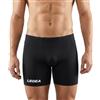 LEGEA Coulotte Atletica compressiva in Poliestere ed Elastan, vestibilità Aderente per Running Outdoor Traspirante con Cuciture Piatte e Logo microstampa