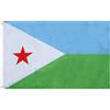AZ FLAG Bandiera Gibuti 90x60 cm Gibutiana Poliestere 100D 2 Occhielli | Uso interno ed esterno bandiera decorativa جيبوتي doppie cuciture e bordi rinforzati con occhielli metallici