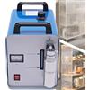 SACLMD Lucidatrice portatile per auto,saldatrice ad acqua a ossigeno e idrogeno,lucidatrice a fiamma,lucidatrice a tampone,per la cura dell'auto,75L