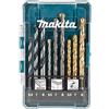 Makita D-71978 - Set di punte per trapano, 9 pezzi