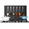 KitchenYeah© Paraschizzi Paraspruzzi per Cucina Lamiera Alluminio Alzatina | 60x40 cm - Top Decorazioni Cucine Spezie - Cucchiai - Tavola - Rustico - Erbe aromatiche