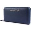 Valentino by Mario Divina - Portafogli Donna, Blu, 2.5x10.5x14.5 cm (B x H T)