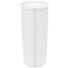 COHEALI Bianco E27 Decorativo per Piantana, Paralume Cilindrico | Ricambio Delicato e Semplice, Ferro e Stoffa, per Soggiorno e Camera da Letto, Foro 3,6cm