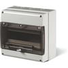 Scame Parre 672.2012 Centralino da Parete, IP66 12 Din, Grigio