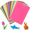 Minfuerang 200 Fogli Carta Origami A4, 20 Colori Vivaci Carta Origami Colorata 70g/m²