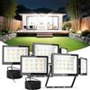 Sararoom 150W Faretto LED da Esterno, 2 Pezzi 15000LM Faro Led Proiettori - 6500K Luce Bianca Fredda Faretti, IP65 Impermeabile, Supporto Regolabile 180° Luci di Sicurezza per Giardino Terrazza Garage
