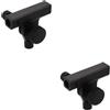 2 Pieces Adattatore Per Microfono Regolabile Accessori Aste Microfoniche