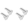 2 Count Codice Angolo Air Box Cerniera Ad 90 Gradi Hardware Del Case ATA