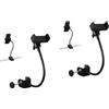 2 Sets Supporto Per Telefono Con Leggio Spartiti Morsetto Asta Microfono