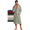 Twinzen - Accappatoio Uomo Spugna con Cappuccio - 100% Coton Épongee - XXXL