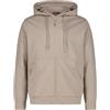 CMP Giacca da uomo con cappuccio, comoda giacca in cotone elasticizzato in moderno look mélange per il tempo libero e per la casa.