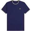 Fred Perry Twin Tipped T-Shirt, Maglietta Uomo