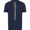 Emporio Armani, Maglietta da uomo EA7, con maniche corte, girocollo, 6GPT15 PJ02Z, Marina Militare, M