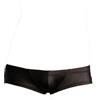 Faringoto Mutandine da Uomo Micro Bikini,Perizoma Ultra Low Rise Briefs,Pouch Boxer Biancheria Intima Confortevole Traspirante Mutande, Nero, X-Large