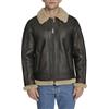 Levi's Faux Shearling Aviator Bomber Giacca, Marrone, XXL Uomo
