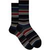 Gallo Calze corte uomo grigio righe multicolor