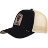 Djinns Rebellion Black Beige HFT Trucker Cap - One-Size