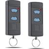 ZANPIERO 2 trasmettitori per porta del garage per Hörmann HSE2-868, HSM4-868, HS4-868, compatibile con telecomando Hörmann Blue Buttons 868,3 MHz