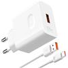 ETCMY 100W SuperCharge Caricabatterie USB C con Cavo di Ricarica 1m 6A per Honor 400 200 Pro Magic 7Pro 7 Pura 100W Caricatore Rapido per HONOR X9c X8c X8b X8a X7b X6b X9b X9a 400 90 70 Lite
