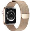 Wowstrap Cinturini Compatibile on Cinturino Apple Watch 44mm 45mm 42mm 46mm 49mm Uomo/Donna,Cinturini Maglia Milanese Magnetiche in Acciaio Inossidabile per Apple Watch Serie 10 9 8 7 6 5 4 3 Ultra 2/1 SE 1/2