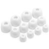 Okuli 12 x Gommini Auricolari in Silicone Ricambio per Samsung Galaxy Buds 2 Auricolari Cuffie in Bianco
