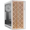 NOX XTREME PRODUCTS HUMMER ELEMENT - Semitower ATX | M-ATX | ITX, pannello frontale e griglia superiore, vetro temperato laterale, 3x ventole da 140 mm, spazio per 10 ventole, USB-C e 3.0, Bianco