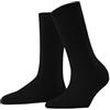 FALKE Cosy Wool Boot W So Lana Tinta Unita Donna Calzini, Nero Black 3000, 35-38