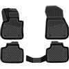 ELEMENT Set di Tappetini Auto in Gomma TPE 3D per BMW X1 | Mk2 (F48) | 2015-2022 | Tappetini Auto Originali 100% Adatti, Gomma Auto Universali Resistanti