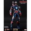 Hot Toys Iron Patriot Hot Toys Die Cast Figure 12" Scale 1:6 Iron Man III Nuovo