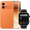 Honor Smartphone 6,57" 600 Bundle Choice Watch 2i 5G Orange ( 256GB Ram 8GB Batteria