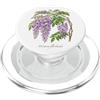 The Botany Bureau Glicine giapponese pianta illustrazione glicine floribunda PopSockets PopGrip per MagSafe