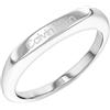 Calvin Klein Anello da Donna Collezione FACETED in Acciaio Inossidabile - 35000187D