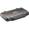 PELI 0915,SD Card Case, Blk Custodia Professionale per schede di Memoria SD, IPX4 Resistente all'Acqua, capacità di 0,1L, Prodotto in USA, Colore Nero