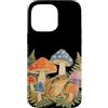 generic Custodia per iPhone 14 Pro Max Cottagecore - Rospo con foresta di funghi