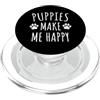 Hi Doggy I cuccioli mi rendono felice - Dog Lovers Paws PopSockets PopGrip per MagSafe
