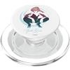 Marvel Spider-Gwen Crouching Abstract Swirl PopSockets PopGrip per MagSafe