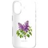 The Botany Bureau Custodia per iPhone 17 Illustrazione della pianta lilla Syringa vulgaris