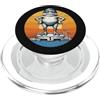 Nuotatore Nuoto Nuotare Accessori Regalo Rana Nuotatore Nuoto Vintage Pool-Frog Nuotare PopSockets PopGrip per MagSafe