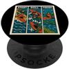 start roll finish kayak cross slalom kay Inizio Roll Finish Kayak Cross PopSockets PopGrip Adesivo