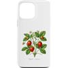 The Botany Bureau Custodia per iPhone 13 Pro Max Illustrazione della pianta di fragola Fragaria × ananassa
