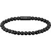 BOSS Jewelry Braccialetto di Perline da Uomo Collezione MIXED BEADS Con Pietre Di Onice - 1580272