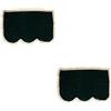 2 Count Pianoforte Verticale Copertura Universale Tastiera Blu Scuro