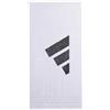 adidas Unisex - Adulto Performance Towel Small Towel, white/black, One size