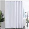Furlinic Tende Doccia, Tessuto Anti-Muffa Impermeabile Ultra Grande Pulita del Fodera Lavabile,Imposta con 12 Ganci di Plastica-200 x 240cm.