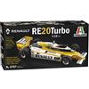 Italeri - Renault RE20 Turbo Scala 1:12 Automobili Modellismo, Modello in Plastica da Assemblare e Pitturare, 4707