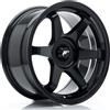Jr Wheels Un cerchio JR22 17x7 ET25 4x100/108 Argento con superficie lavorata