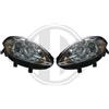 depo Coppia fari fanali anteriori TUNING BRAVO 2007- cromati H1+H1 motorino reg