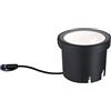 Paulmann 94669 LED apparecchio per esterni Plug & Shine Ocos IP67 incl. 1x6 Watt dimmerabile antracite metallo 3000 K 6.1 W, Ø 155mm