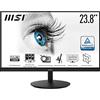 MSI PRO MP242 Monitor Professionale Flat 24, Display 16:9 Full HD (1920x1080), Frequenza 60Hz, Tempo di risposta 5ms, Pannello IPS antiriflesso, collegamenti 1x HDMI e 1x VGA, VESA 100x100mm standard