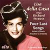 Richard Strauss Lisa Della Casa Sings Richard Strauss (CD) Album